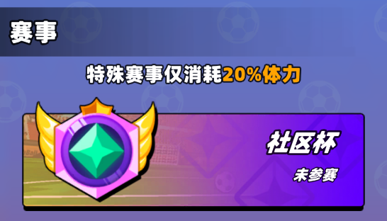 《新星足球世界》社区杯参赛攻略
