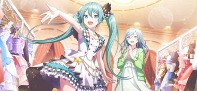 初音未来缤纷舞台角色等级怎么提升图一
