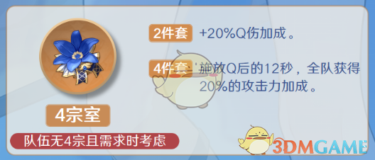 《原神》行秋圣遗物词条搭配攻略