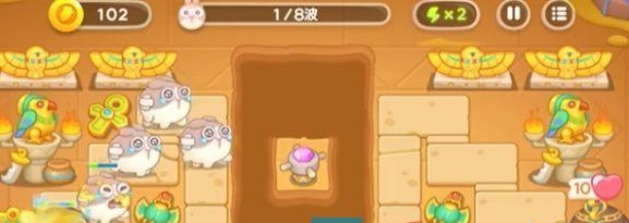 《保卫萝卜4》法老归来第6关通关攻略