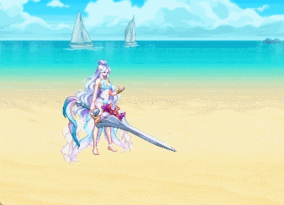 《dnf》夏日套全职业武器装扮外观一览3