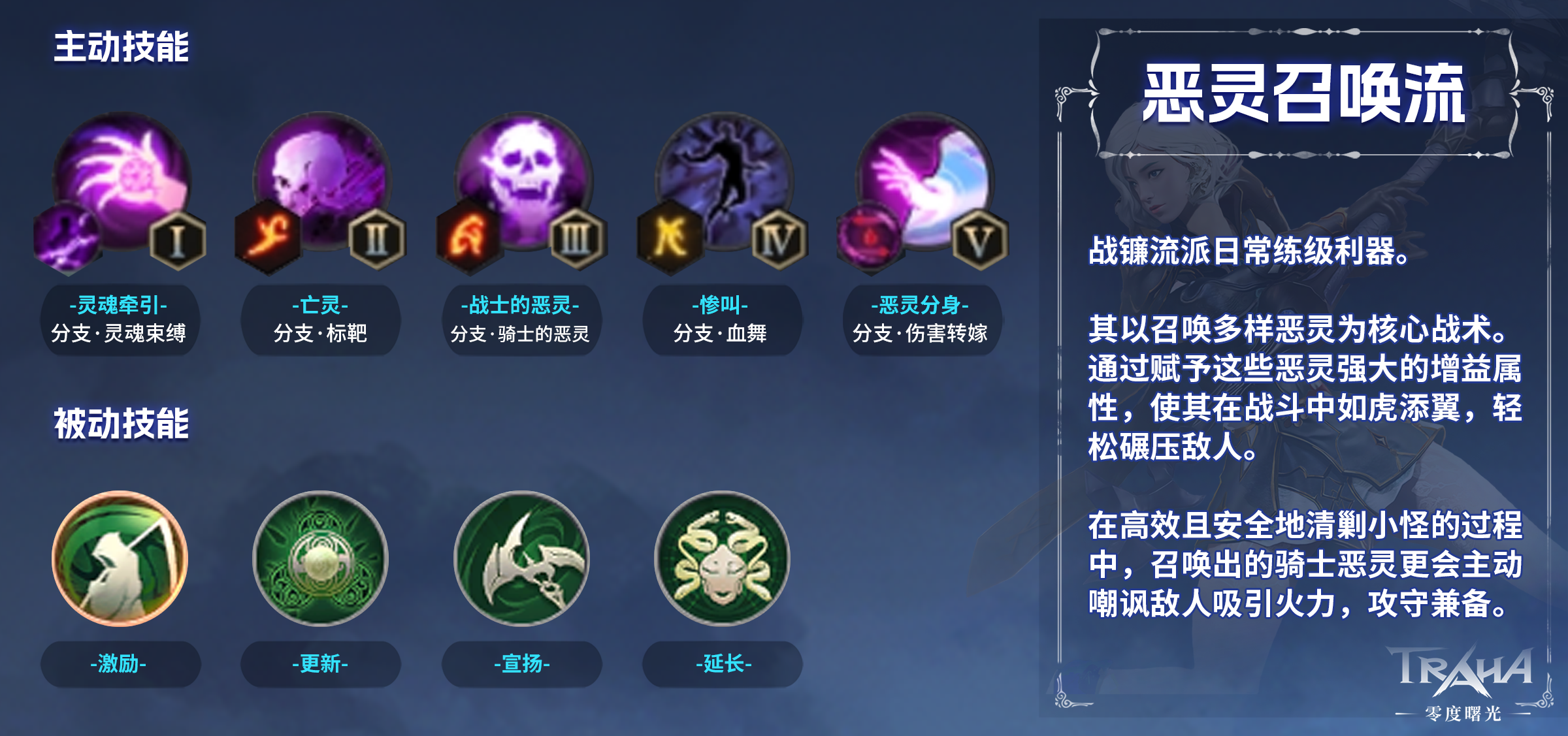 《零度曙光》战镰流派介绍