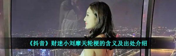 《抖音》财迷小刘摩天轮梗的含义及出处介绍