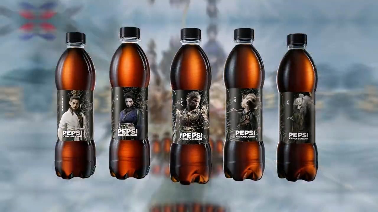 百事可乐x《黑神话》联动预告公布天命人的快乐水7