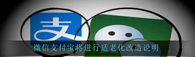 微信支付宝将进行适老化改造说明