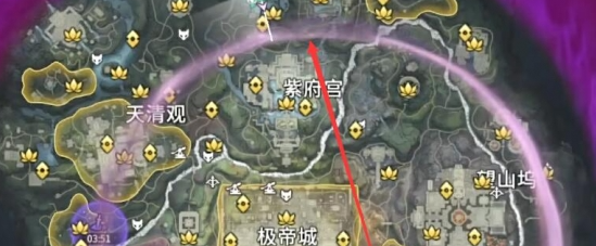 《永劫无间手游》龙隐洞天汤泉眼位置