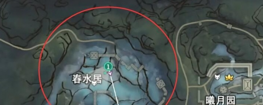 《永劫无间手游》龙隐洞天汤泉眼位置
