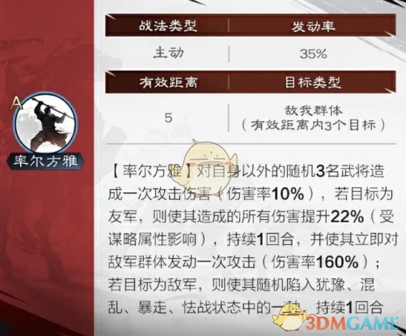《率土之滨》新五星武将晋胡芳介绍