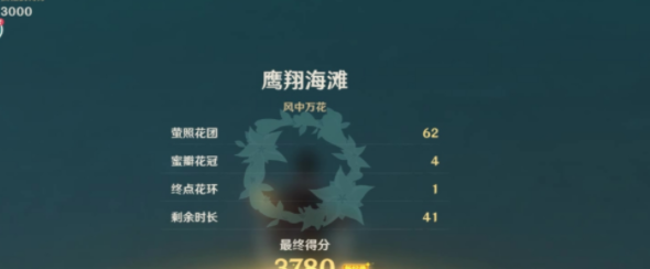 《原神》风中万花鹰翔海滩刷高分技巧分享