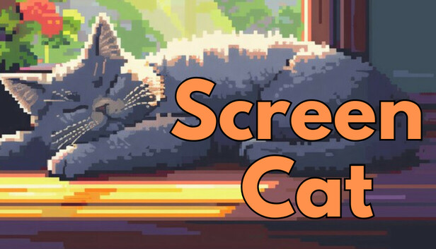 休闲挂机桌面宠物游戏《屏幕上的猫》登Steam1