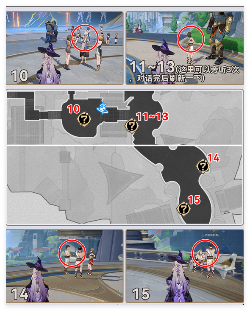 《崩坏：星穹铁道》翁法罗斯万事通旁听点位置一览