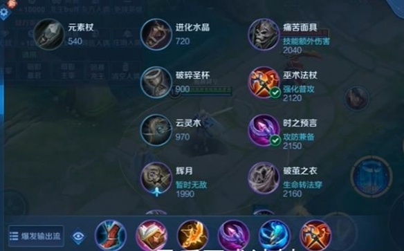 王者荣耀海诺出装攻略图二