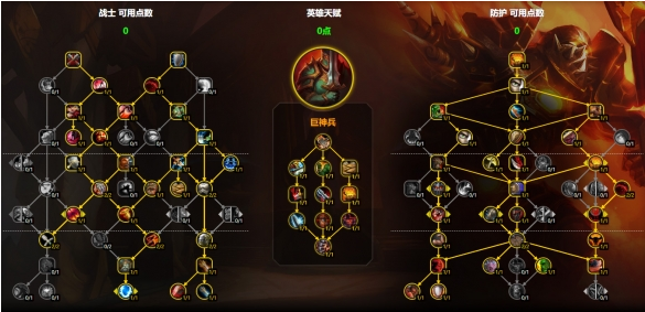 魔兽世界防战天赋怎么加点