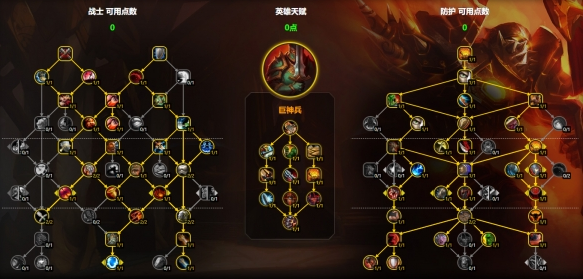 魔兽世界防战天赋怎么加点