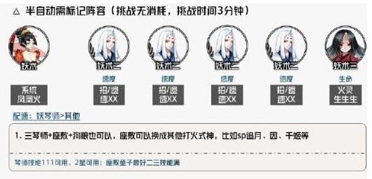 阴阳师嘭嘭大作战阵容搭配建议