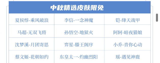 《王者荣耀》2024年中秋节活动内容介绍