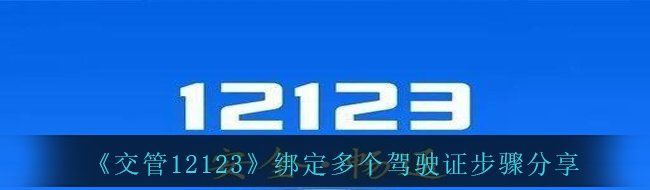 《交管12123》绑定多个驾驶证步骤分享