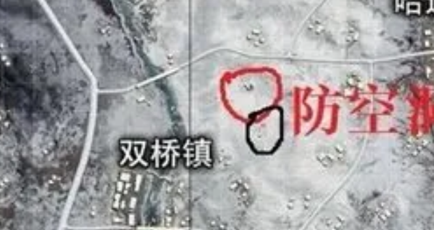 和平精英雪地防空洞位置介绍