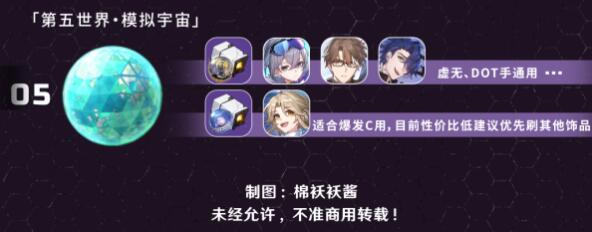 《崩坏：星穹铁道》1.3模拟宇宙双倍掉落饰品刷取技巧攻略