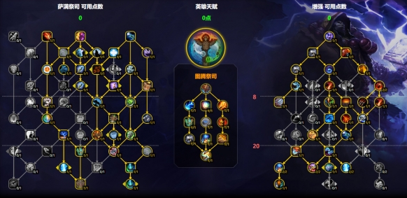 魔兽世界增强萨天赋怎么加点