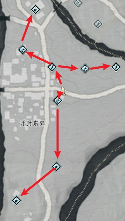《燕云十六声》手游开封蹊跷收集点位开封可收集的蹊跷在哪里14