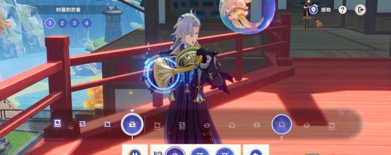 《原神》声韵律动大交流第二天轻歌慢摇晚风奏通关攻略