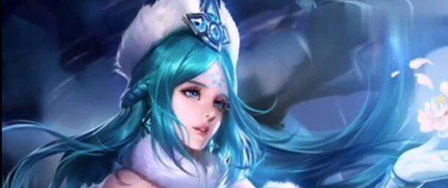《王者荣耀》王昭君很享受的表情高清原图