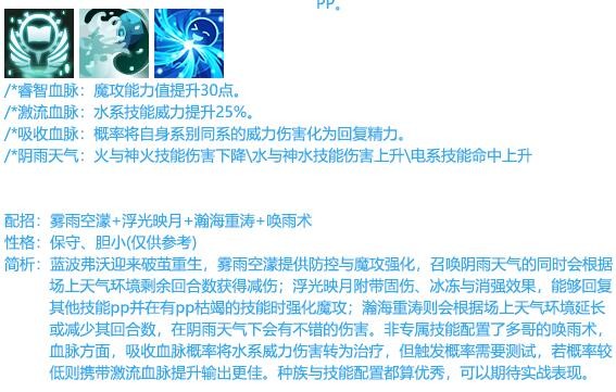 洛克王国蓝波法芙性格什么好-蓝波法芙性格推荐