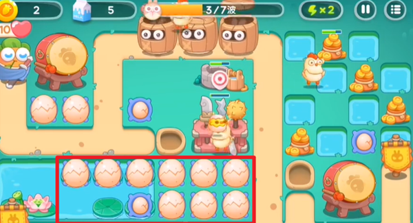 《保卫萝卜4》秋天DE第1杯奶茶第11关攻略