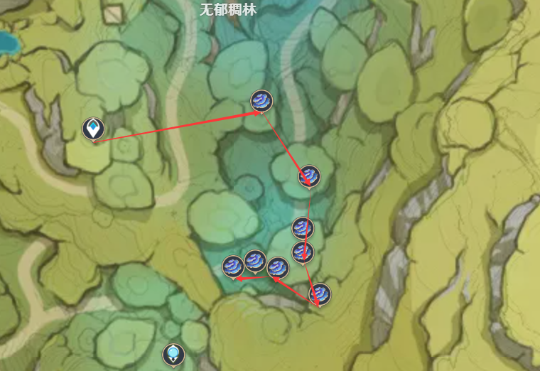 原神树王圣体菇采集位置介绍2