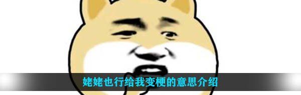 姥姥也行给我变梗的意思介绍