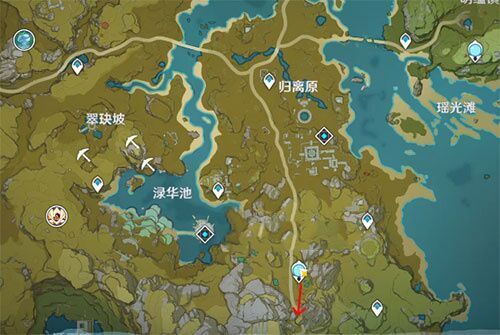原神望舒客栈：假山寻宝任务流程二