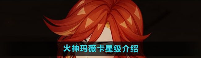 《原神》火神玛薇卡星级介绍