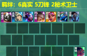 云顶之弈s10真实亚索阵容3
