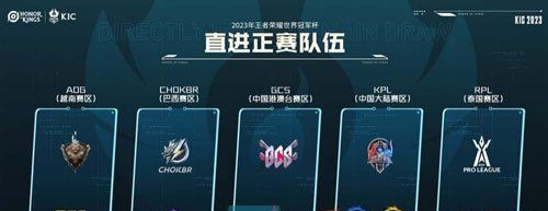 《王者荣耀》2023年KIC参赛队伍介绍