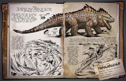 《方舟生存进化》次世代版本新生物“法索拉鳄”首曝