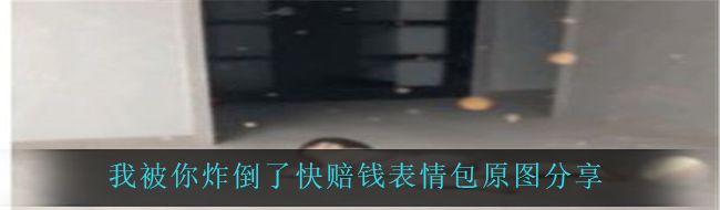 《抖音》我被你炸倒了快赔钱表情包原图分享