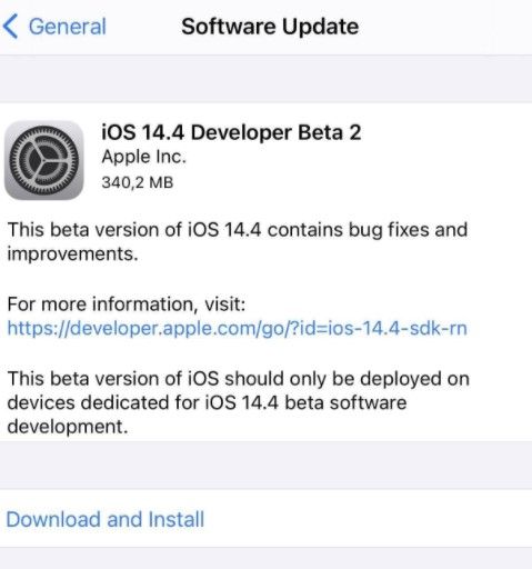 iOS14.4beta2描述文件下载地址分享