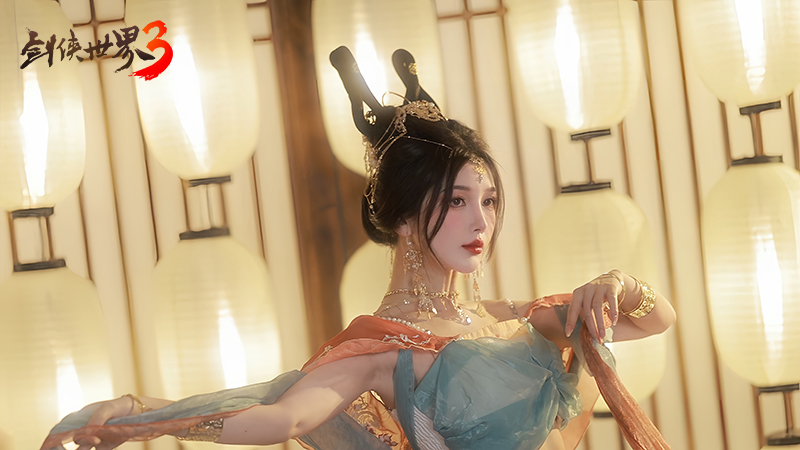 《剑侠世界3》敦煌联动时装再掀国风新潮