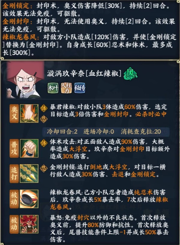 《火影忍者：忍者新世代》漩涡玖辛奈[血红辣椒]忍者攻略