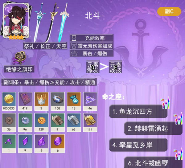 《原神》5.3海灯节自选四星角色自选推荐5